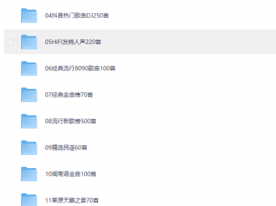 2025车载U盘，无损高音质Mp3格式【41GB】