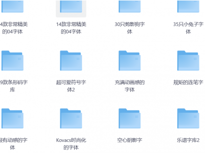 花了199整来的，特殊字体大全 550种